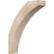Ekena Millwork 5 1/2"W x 22"D x 28"H Thorton Smooth Knee Brace, Douglas Fir BRC06X22X28THR00SDF - alternate 1